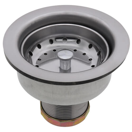 Main product image of 15 Series Cup Strainer w/ Shallow Locking Cup & Neoprene Stopper (Stainless Steel)