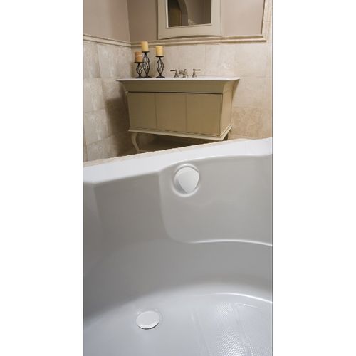 Main product image of TurnControl Complete Tub Waste w/ Overflow (White)