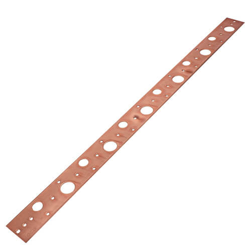 Main product image of 1/2", 3/4" Copper Flat Bracket (26" length)