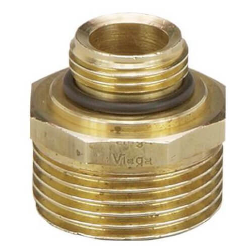 Main product image of 3/4" x 3/8" MPT Valve Seat for 1" Brass Manifold Supply/Return