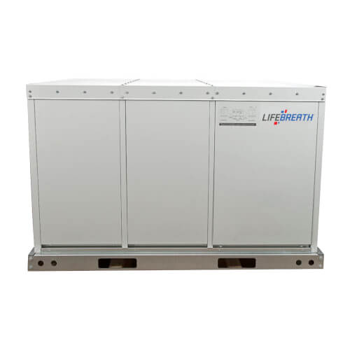 Main product image of 1500E-ECM Large Outdoor Commercial Heat Recovery Ventilator, Fan Defrost, 1550 CFM (Exterior Rooftop Design)