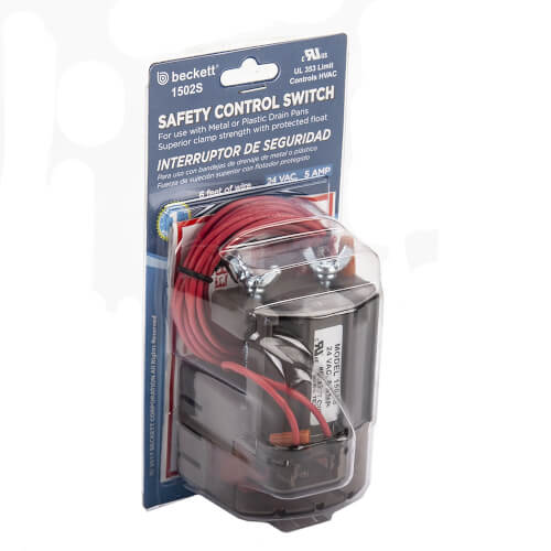 Main product image of Float Safety Switch w/ Thumb-Screw Clamp (24 VAC)