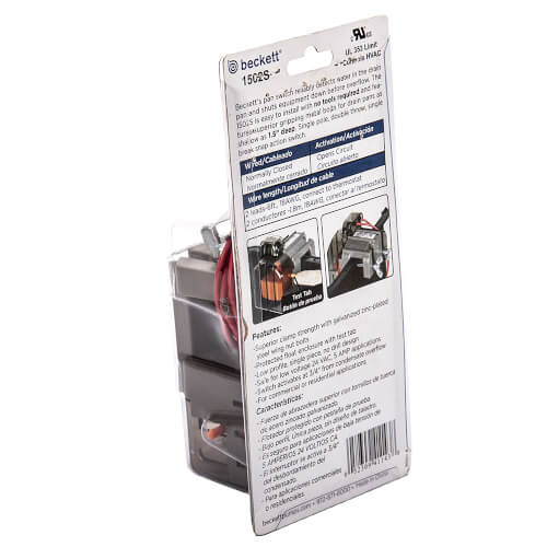 Main product image of Float Safety Switch w/ Thumb-Screw Clamp (24 VAC)