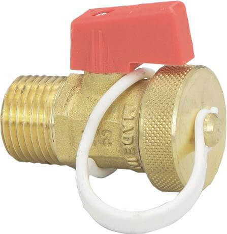 Main product image of 1/2" NPT Purge Valve for Brass Manifolds