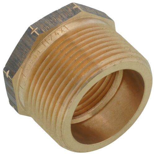 Main product image of 1-1/4" MNPT x 1" FNPT Bronze Reducer