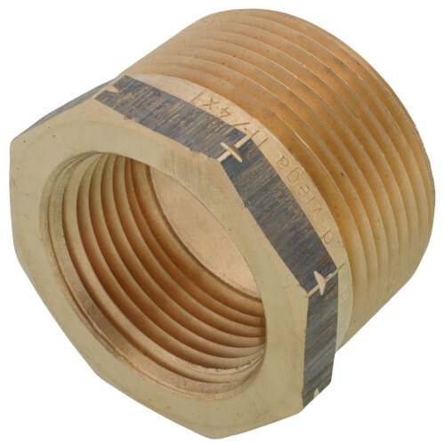 Main product image of 1-1/4" MNPT x 1" FNPT Bronze Reducer