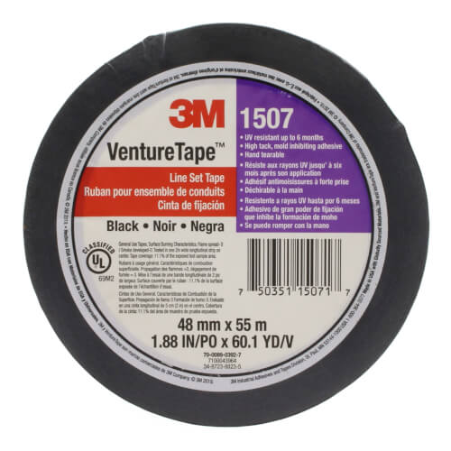 Main product image of Line Set Tape - Black (1.88" x 180')