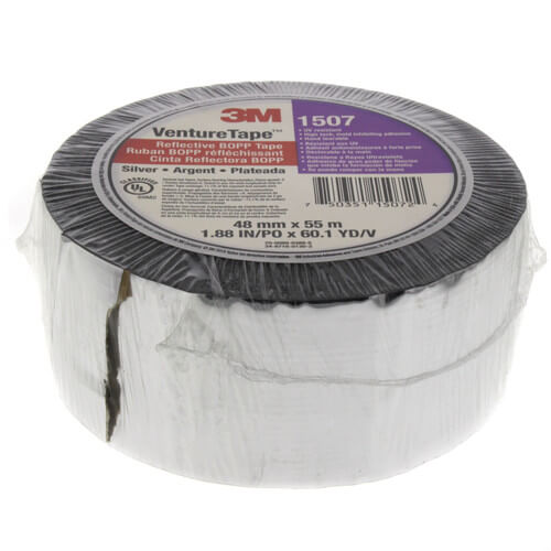 1507S Venture Tape 1507S Line Set Tape Silver (2" x 180')
