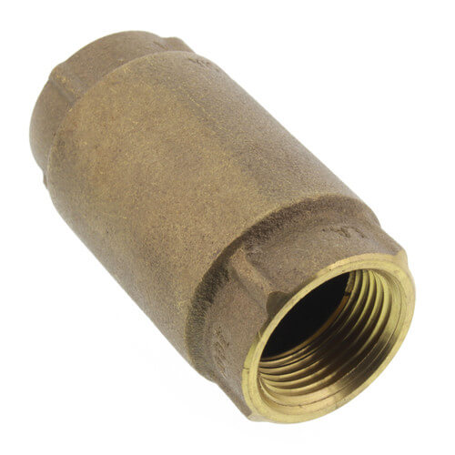 Main product image of 3/4" Threaded Spring Loaded Check Valve, Lead Free