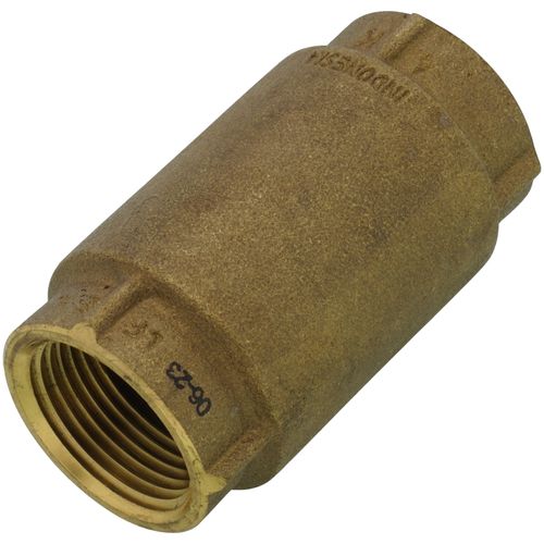 Main product image of 1" Threaded Spring Loaded Check Valve, Lead Free
