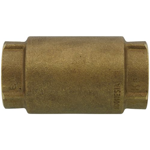 Main product image of 1" Threaded Spring Loaded Check Valve, Lead Free