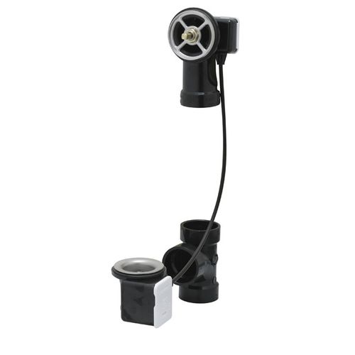 Main product image of TurnControl 12" - 16" ABS Plastic Tub Waste w/ 17" Cable - less Trim