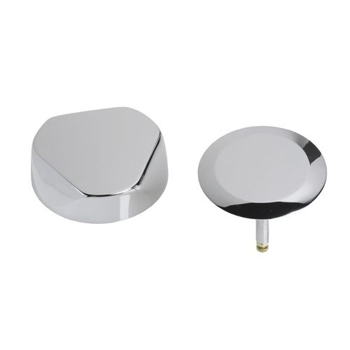 Main product image of TurnControl Overflow Drain Trim w/ Metal Handle (Polished Chrome)