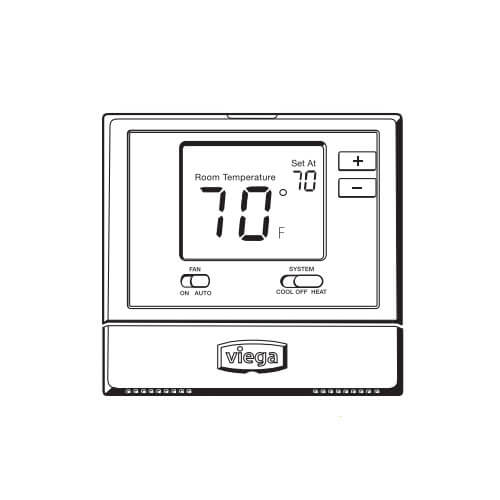 Main product image of Heat/Cool Non-Programmable ProRadiant Thermostat