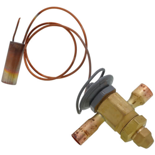 Main product image of RCZE-5-GA 1/2" x 5/8" ODF Thermal Expansion Valve w/ 30" Capillary (5 Ton)