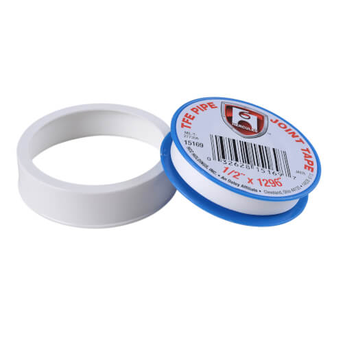 Main product image of TFE Pipe Joint Tape, 1/2" x 1296"