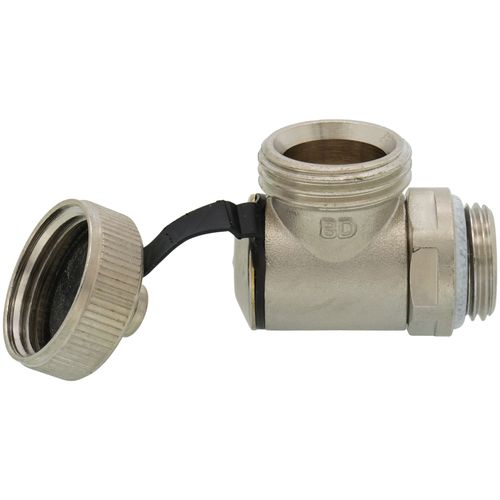 Main product image of Purge Valve for Stainless Steel Shut-Off/Balancing/Flow Meter Manifold (Nickel Plated Brass)