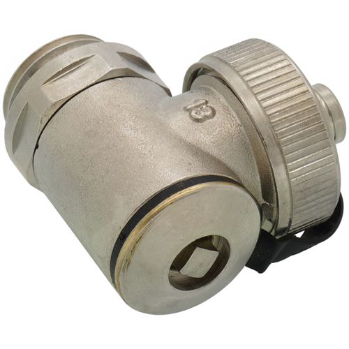 Main product image of Purge Valve for Stainless Steel Shut-Off/Balancing/Flow Meter Manifold (Nickel Plated Brass)