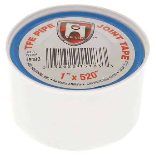 Main product image of TFE Pipe Joint Tape, 1" x 520"
