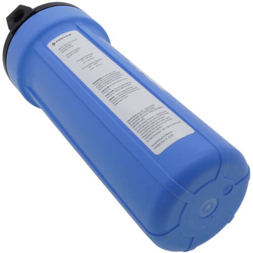 W38-PRA, Standard 10" Slim Line Opaque Housing with Pressure Relief Button & Mounting Bracket