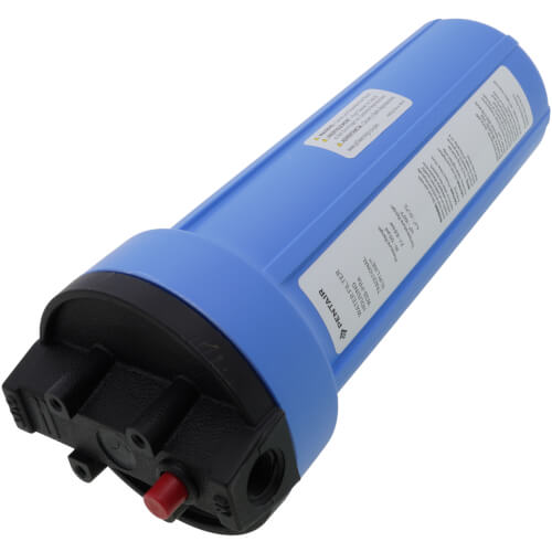 W38-PRA, Standard 10" Slim Line Opaque Housing with Pressure Relief Button & Mounting Bracket