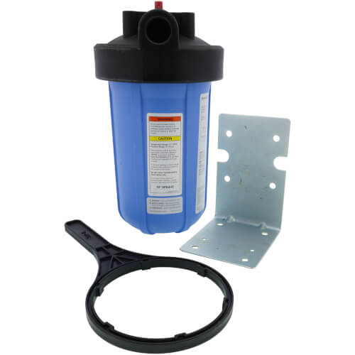 Main product image of W10-PR, 1" Heavy-Duty Housing with Pressure Relief Button