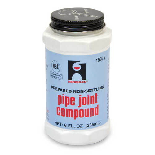 15325 Hercules 15325 Pipe Joint Compound 1/2 pt. (screw cap with