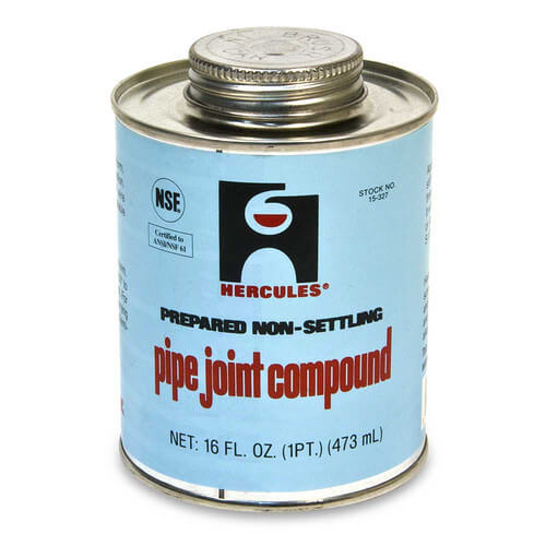 15327 Hercules 15327 Pipe Joint Compound 1 pt. (screw cap with brush)