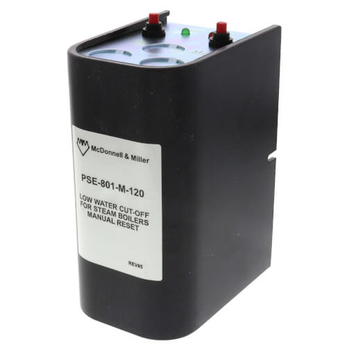 Main product image of PSE-801-M-120, Electronic, 120V Low Water Cut-Off w/ Manual Reset (Steam)