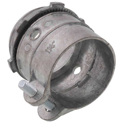 Main product image of 1-1/4" BX-Flex Connector Straight Squeeze Type