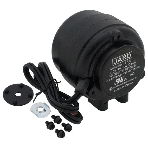 Main product image of 9 Watt Unit Bearing Cast Iron Motor, Clockwise (115V)