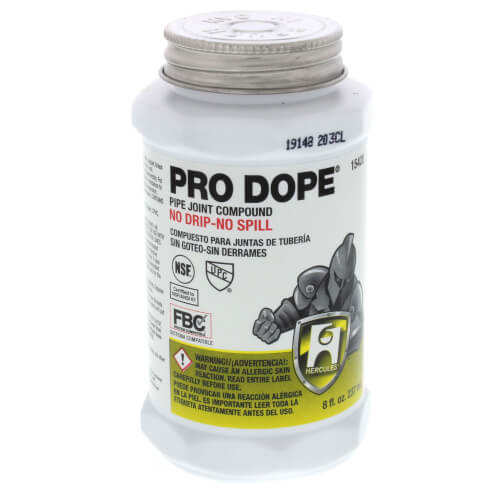 15420 Hercules 15420 Pro Dope, Screw Cap w/ Brush (8 oz.)