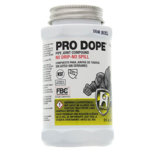 15420 Hercules 15420 Pro Dope, Screw Cap w/ Brush (8 oz.)