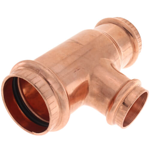 Main product image of 1-1/2" x 1-1/4" x 1" ProPress Copper Tee