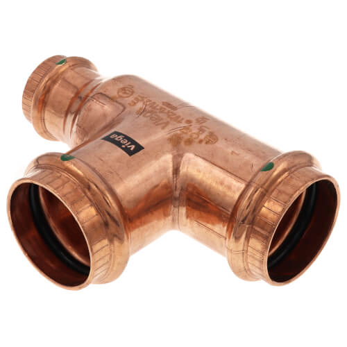 Main product image of 1-1/2" x 1" x 1-1/2" ProPress Copper Tee