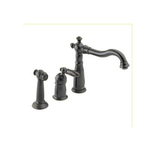 Main product image of Single Handle Kitchen Faucet with Spray - Venetian Bronze