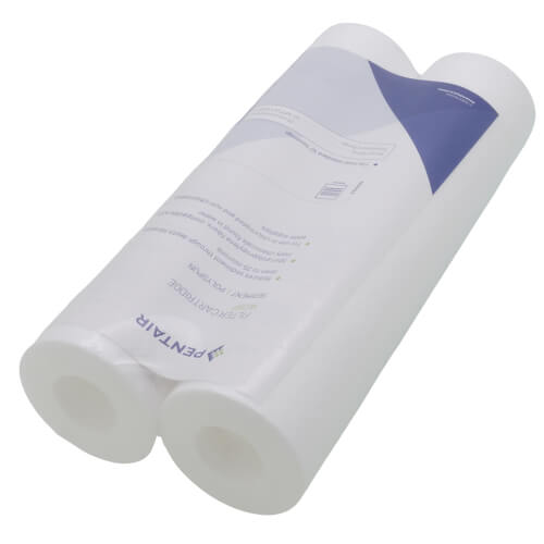 Main product image of W25P, Spun Polypropylene Fibers Sediment Filter Cartridge, 25 Microns (2 Pack)
