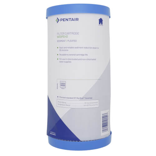 Main product image of W30PEHD, Pleated Polyester Fibers Heavy-Duty Filter Cartridge (30 Microns)