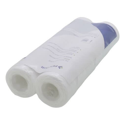 W5W, Polypropylene String Wound Sediment Filter Cartridge, 2 Pack (5 Micron)