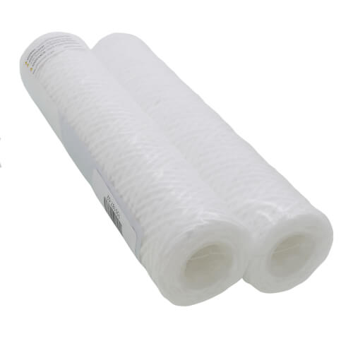 W30W, Polypropylene String Wound Sediment Filter Cartridge, 2-Pack (30 Micron)