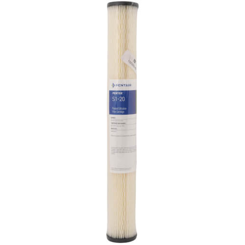 Main product image of S1-20, Pleated Cellulose Sediment Filter Cartridge (20 Microns)