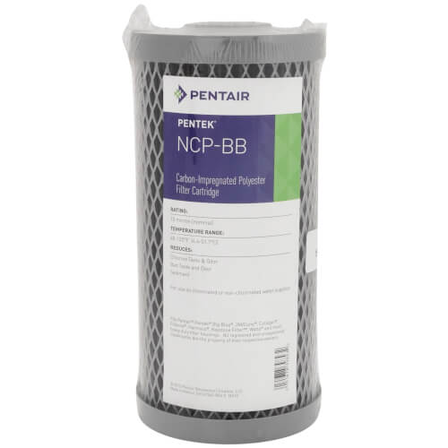 Main product image of NCP-BB, Pleated Carbon-Impregnated Polyester Drinking Water Filter Cartridge (10 Microns)
