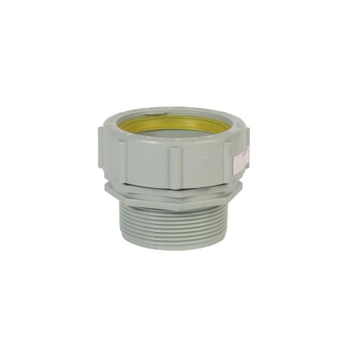 Main product image of 2" Labline Flame Retardant Polypropylene Acid Waste Male Adapter, W142