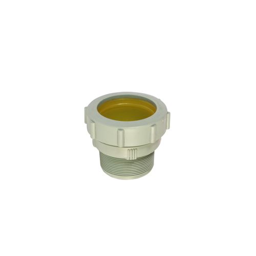 Main product image of 3" Labline Flame Retardant Polypropylene Acid Waste Male Adapter, W143
