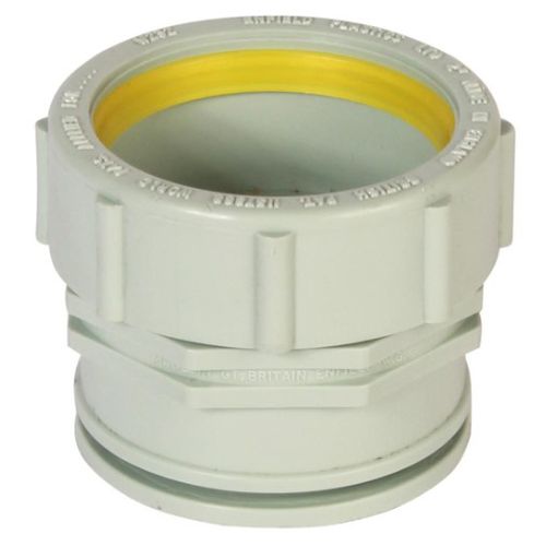 Main product image of 2" Labline Flame Retardant Polypropylene Acid Waste Duriron Adapter, W462