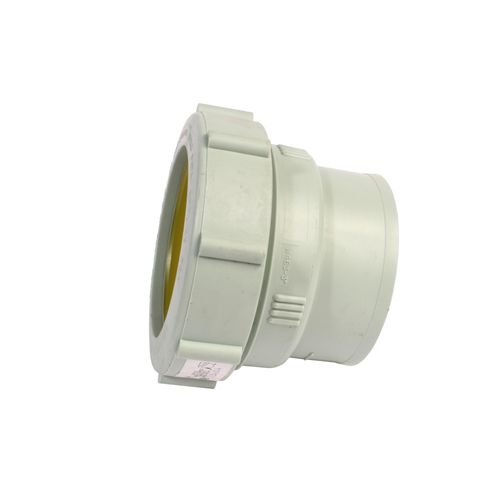 Main product image of 3" Labline Flame Retardant Polypropylene Acid Waste Duriron Adapter, W463