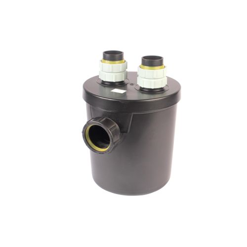 Main product image of 1-1/2" Labline Flame Retardant Polypropylene Acid Waste Dilution Trap, W601
