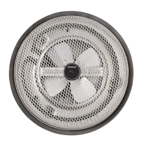 Main product image of 157 Low Profile Fan Forced Ceiling Heater w/ Enclosed Sheathed Element - Aluminum (1250W, 120VAC)