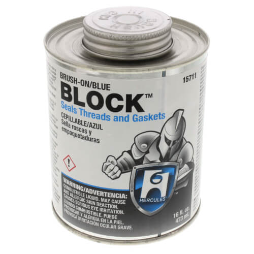 Main product image of 16 oz. Block (screw cap with brush)