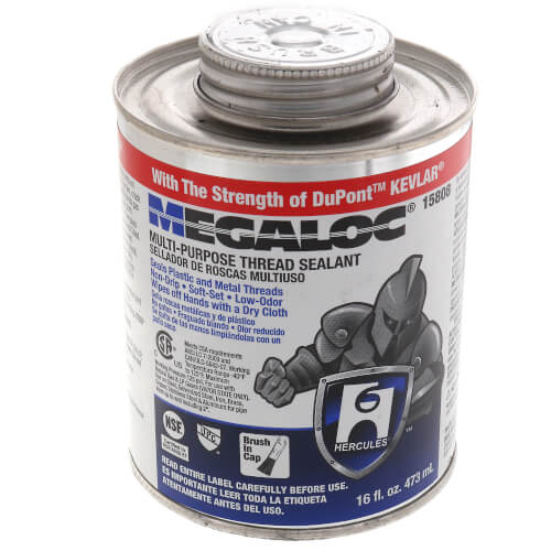 15808 Hercules 15808 Megaloc Thread Sealant (16 oz.)